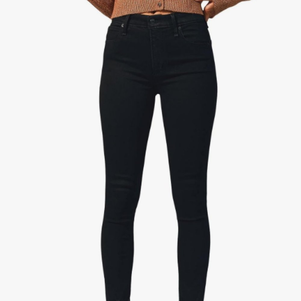 Abercrombie & Fitch  High-Rise Super Skinny Ankle Jeans
